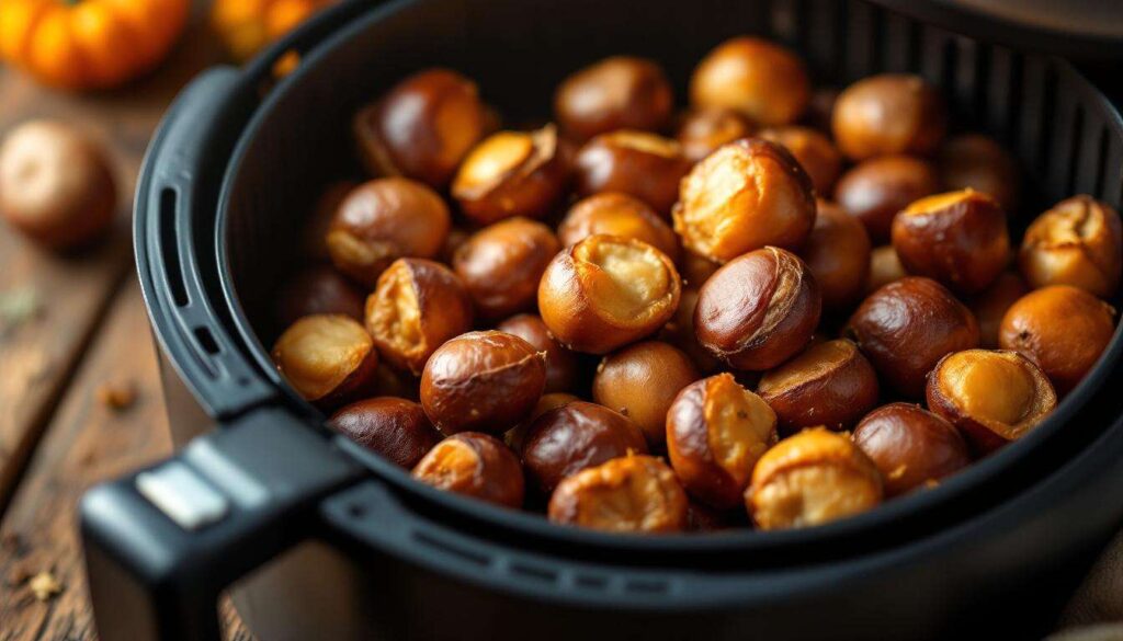 Finite le fatiche per aprirle e cucinarle: le castagne diventano tenerissime in 15 minuti grazie all'airfryer
