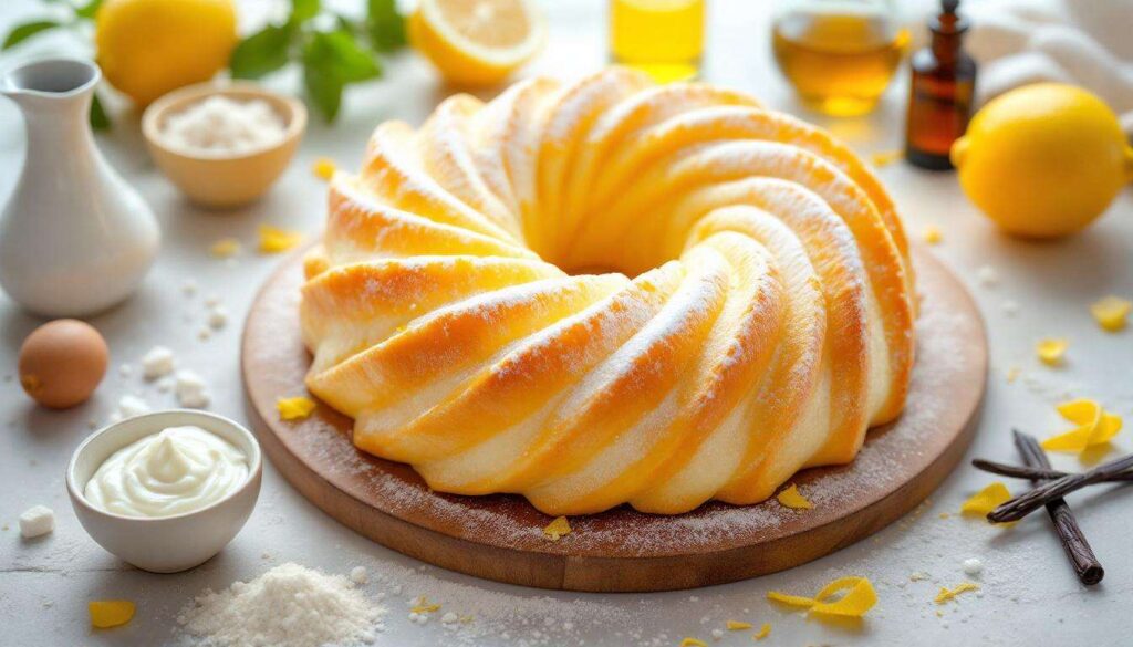 Ciambella yogurt e limone: incredibilmente soffice come una nuvola