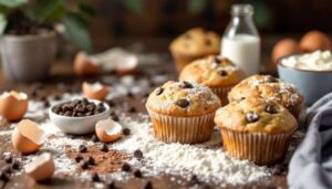 Muffin yogurt e cioccolato morbidi: la ricetta semplice da colazione