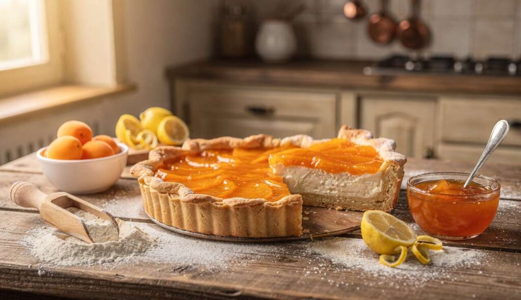 CROSTATA Marmellata e philadelphia con Frolla e Crema