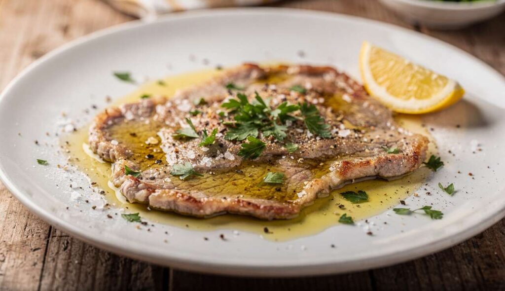 SCALOPPINE in PADELLA Veloci cremose tenere e gustose