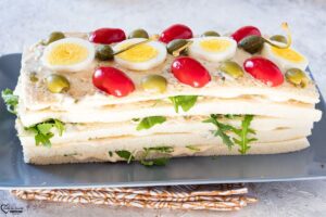 Torta tramezzino, scenografica, veloce e gustosa